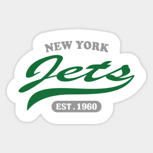 New York Jets Classic Style Sticker